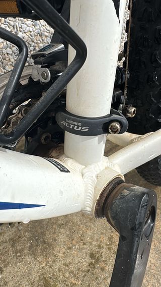 Bicicleta Specialized EN14766 Blanca y Azul