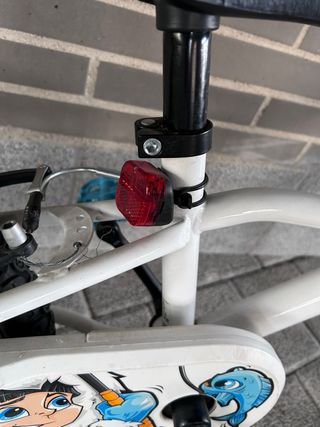 Bicicleta Btwin Blanca 16 Pulgadas