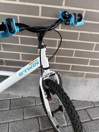 Bicicleta Btwin Blanca 16 Pulgadas