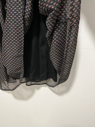 Vestido estampado fino talla 36