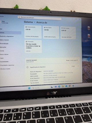 Acer Aspire 3 i5 Usado