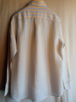 Camicia Misto Lino Cotton Silk righe