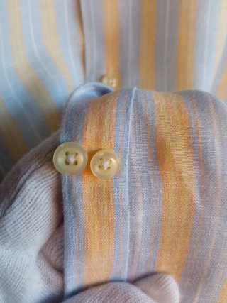 Camicia Misto Lino Cotton Silk righe