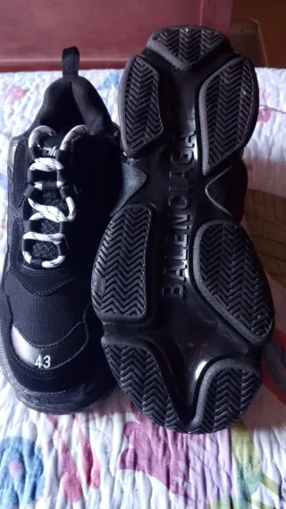 Zapatillas Balenciaga Negras Talla 43