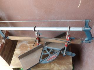 Lote Carpintería Antigua: Ingletadora + Cizalla