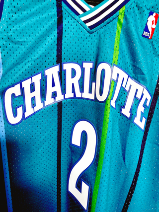 Camiseta Charlotte Hornets Larry Johnson #2