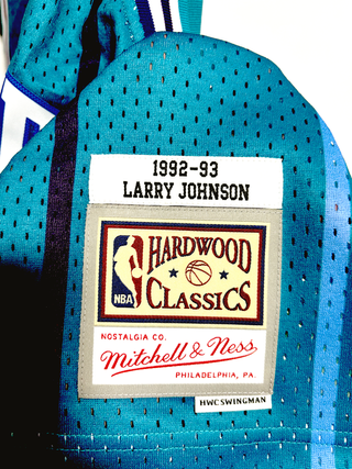 Camiseta Charlotte Hornets Larry Johnson #2