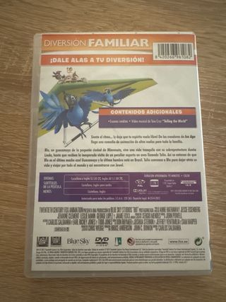 Película RIO DVD Español