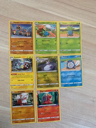 Lote de cartas Pokémon originales