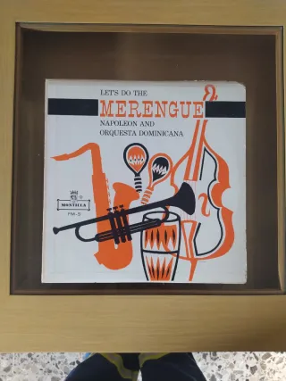 Vinilo Merengue Napoleon y Orquesta Dominicana