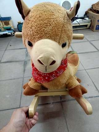 Baloiço Rena / Cavalinho Peluche