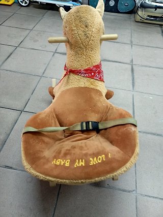 Baloiço Rena / Cavalinho Peluche