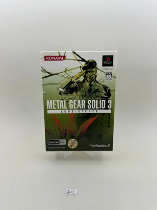 Metal Gear Solid 3 Subsistence JAP PS2 Limited