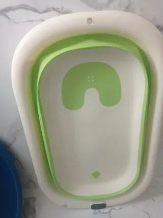 Bañera para bebé plegable 10€