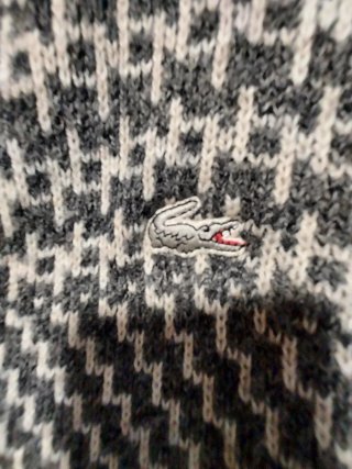 Giacchetta in maglia da uomo grigia
