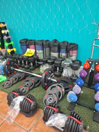 Set Mancuernas Hierro Fundido 50kg