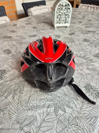 Casco MTB ELTIN L  54 a 61 Rojo y Negro