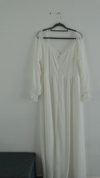 Vestido de Novia Talla 44/46 Blanco