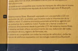 Parrot CK3100 LCD Manos Libres Bluetooth