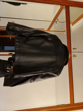 Cazadora polipiel niña Talla niña de 11 a 12 años