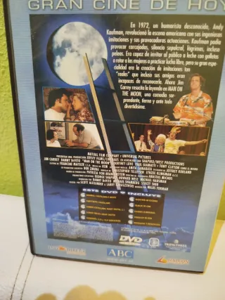 DVD Man on the Moon Jim Carrey Español