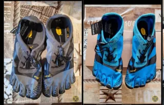 2 pares zapatillas Vibram FiveFingers Talla 43