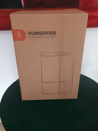 Humidificador Blanco y Azul