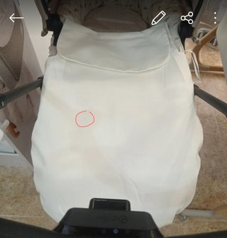 Colcha piqué carrito capazo beige