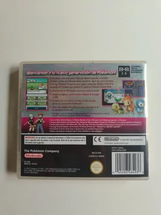 Pokémon Perla Caja y Manuales