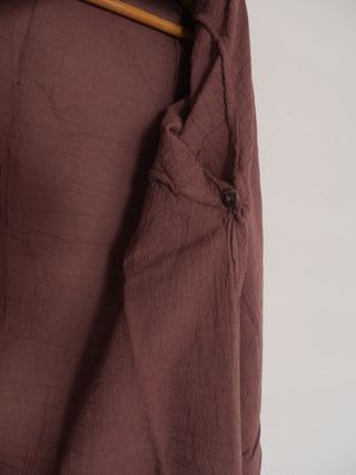 Kimono marrón rosado