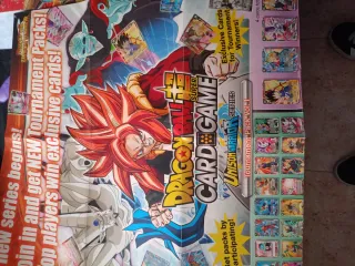 Cartas Dragon Ball Super (DBZ) - Lote Variado