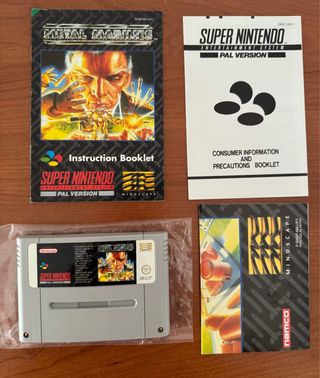 Metal Marines SNES PAL Version