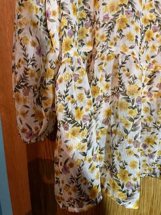 Blusa floral talla 44