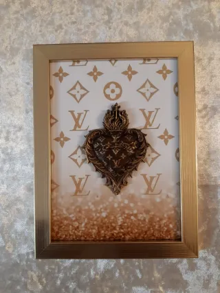 Set 3 Quadri moda Cuore Decorativo