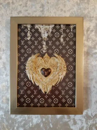 Set 3 Quadri moda Cuore Decorativo