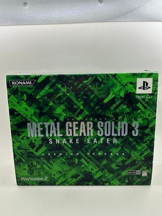 Metal Gear Solid 3 Snake Eater PS2 Premium Package