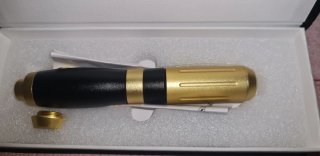 Pluma Hialuron Oro y Verde