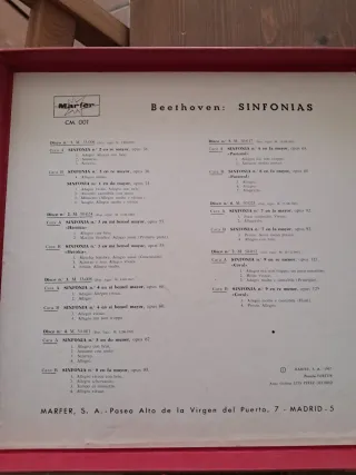 Vinilos Clásicos: Beethoven y Puccini