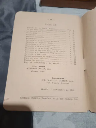 Lote Libros Religiosos Antiguos