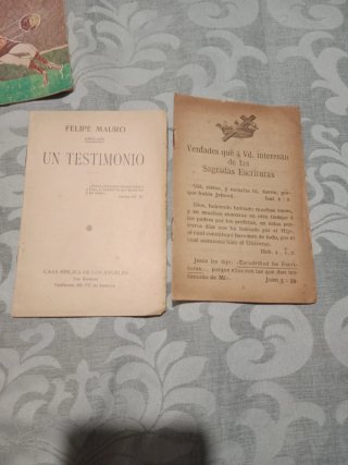 Lote Libros Religiosos Antiguos