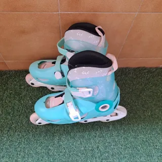Patines infantiles Decathlon talla ajustable 32-34