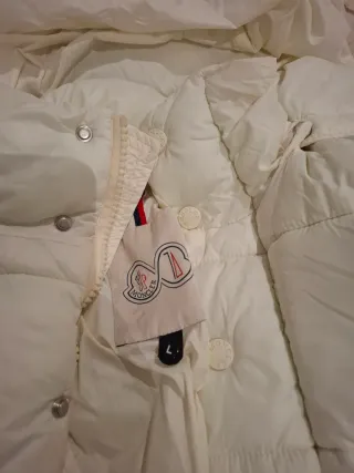 Chaqueta Moncler Blanca