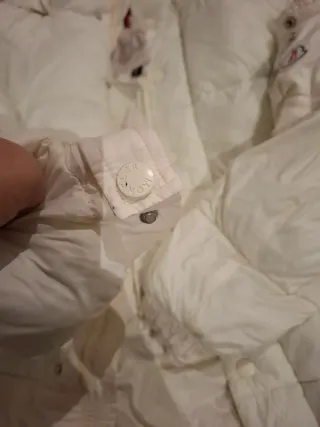 Chaqueta Moncler Blanca