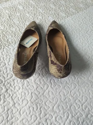 Zapatos de tacón Marypaz piel serpiente talla 38