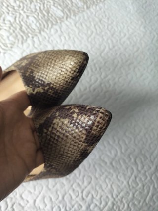 Zapatos de tacón Marypaz piel serpiente talla 38