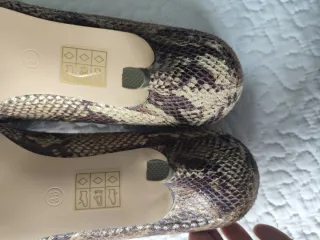 Zapatos de tacón Marypaz piel serpiente talla 38