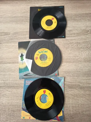3 singles Rolling Stones