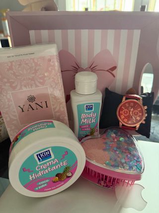 Set Cuidado Personal YANI Perfume Crema Reloj