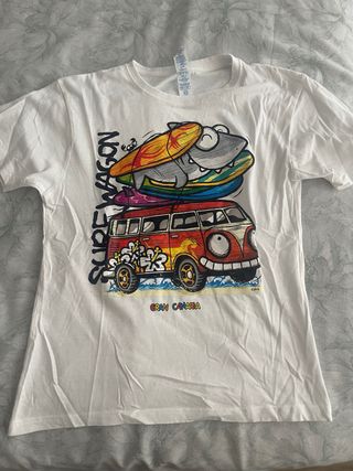 Camiseta Tiburón Surf Van Gran Canaria