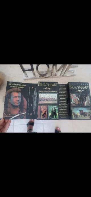 Película Braveheart Mel Gibson VHS